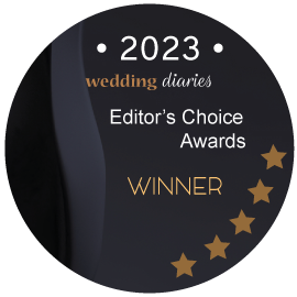 Winner 2023 Wedding Diaries Editor's Choice Awards